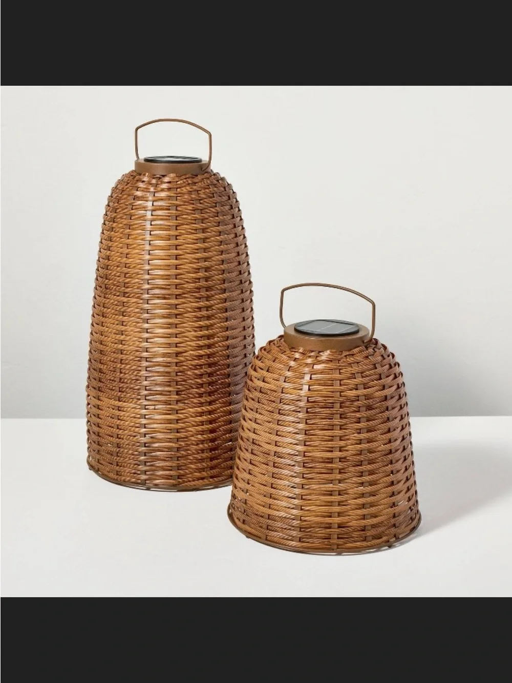 Woven Solar Lantern Small - Hearth & Hand™ with Magnolia